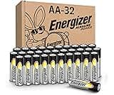 Energizer AA Batteries Alkaline Power, 32 Count Alkaline Double A Battery Pack