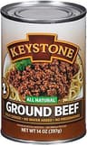 Keystone All Natural Ground Beef 14 Ounce Long Term Emergency Survival Food Canned Meat | Fully Cooked Ready to Eat |...