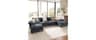 SUNSHINE VALLEY 157.5" U Shaped Modular Cloud Couch Sectional Sofa Ottoman | Chenille Blue, Modern Oversized 6-Seater...
