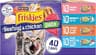Purina Friskies Pate Wet Cat Food Variety, Seafood & Chicken, (40) 5.5 oz