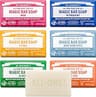 Dr. Bronner's Pure-Castile Bar Soap for Men & Women, 5 oz, Variety 6-Pack