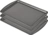 GoodCook Everyday Nonstick Carbon Steel 13” x 9” Baking Sheet Set, 3 Pack – Standard-Sized Carbon Steel Cooking Pans,...