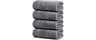 Tens Towels Pack of 4 Extra Large Bath Towels 30 x 60 Inches, 100% Cotton, Larger & Lighter Weight, Quicker to Dry, S...