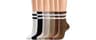 BomKinta Womens Striped Crew Socks - Retro Above Ankle Cotton Sock - Casual Cozy Athletic Style Socks Gifts Size 5-10