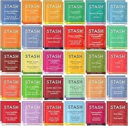 Stash Tea Bags Sampler Assortment (52 Count) 30 Different Flavors Gifts for Her Him Women Men Mom Dad Friends Coworke...