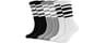 BomKinta Striped Crew Socks Women - Retro Novelty Socks - Stretchy Casual Athletic Cotton Gifts Sock Size 5-10