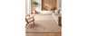 JONATHAN Y Hiro Hand Woven Chunky Jute Ivory Indoor Area Rug, 3x5, Bohemian, Transitional, Easy-Cleaning for Living R...