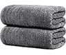 Tens Towels Pack of 2 Extra Large Bath Sheets 35 x 70 Inches, 100% Cotton, Larger & Lighter Weight, Quicker to Dry, S...