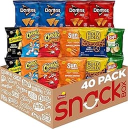 Frito-Lay Fun Times Mix Variety Pack, 2.37 Pounds, (Pack of 40)