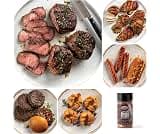 Omaha Steaks Freezer Filler Grilling Gift, 25 Items | 4 top sirloin filets, 4 chicken breasts, 8 classic burgers, 4 j...