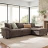 SUNSHINE VALLEY Oversized 123.6" L Shaped Sectional Couch for Living Room