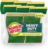 Scotch-Brite Heavy Duty Scrub Sponge, 6 Kitchen Sponges Designed for Tough Messes in the Kitchen that Last 3X Longer*...