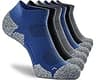 CWVLC Unisex Cushioned Compression Athletic Ankle Socks Multipack