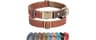 Didog Soft PU Leather Dog Collars for Small Dogs,Classic Adjustable Dog Collars with Quick Release Metal Buckle,Easy ...