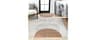 JONATHAN Y Machine Washable Cream/Terra Indoor Area Rug 4X6 ft, Kallax Geometric Modern Low-Pile for Living Room, Bed...