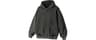 WOLF ZONE Authentic Acid Wash Hoodie 100% Cotton Oversize, 430gsm Heavyweight Vintage Pullover