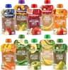 Happy Baby Organics Stage 2 Baby Food Pouches, Gluten Free, Vegan & Healthy Snack, Clearly Crafted Fruit & Veggie Pur...