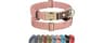 Didog Soft PU Leather Dog Collars for Small Dogs,Classic Adjustable Dog Collars with Quick Release Metal Buckle,Easy ...