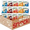 Simply Snacks Variety Pack, 0.875 Oz Bag, 36 Count, Organic, Packaging May Vary