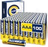 Allmax AAA Maximum Power Alkaline Batteries (100 Count) – 1.5V