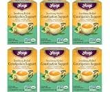 Yogi Soothing Relief Constipation Support Tea, 16 Tea Bags (6 Pack) | Organic Senna Leaf Laxative Blend with Peppermi...