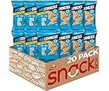 PopCorners Popped Corn Snacks, White Cheddar, 1 Ounce (Pack of 20) (Packaging May Vary)