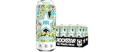 Rockstar Energy Drink, Boom Pina Colada 16 Fl Oz Cans (Pack of 12)
