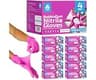 London Labs 4 Mil Pink Nitrile Gloves–Disposable Latex Free & Powder Free–Chemical Resistant, Rubber Gloves, Nial Sup...