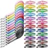 Amylove 48 Pcs Dog Collar and Leash Set, Polypropylene Adjustable Puppy Collars for Medium Dogs Small Pet Puppy Walki...