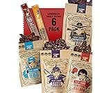 Righteous Beef Jerky Variety Pack Gift Basket - Great Gifts for Men | Gluten Free, High Protein Healthy Snack | Beef,...