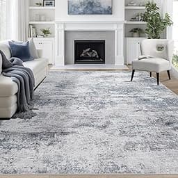 8x10 Area Rugs for Living Room Rug Washable: Abstract Large Rug for Dining Room Bedroom Carpet Non Slip 8 by 10 Indoo...