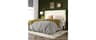 Allewie Queen Size Velvet Bed Frame/Vertical Channel Tufted Wingback Headboard/Upholstered Platform Bed/Strong Wooden...