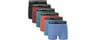 BAMBOO COOL Boys’Moisture Wicking & Breathable Mesh Underwear Soft Tagless Performance No Ride Up Boxer Briefs 6 Pack