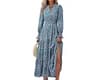 PRETTYGARDEN Women's Floral Maxi Dress Fall A Line Wedding Guest Dresses | Print Boho Dress, Long Sleeve, V Neck, Fit...