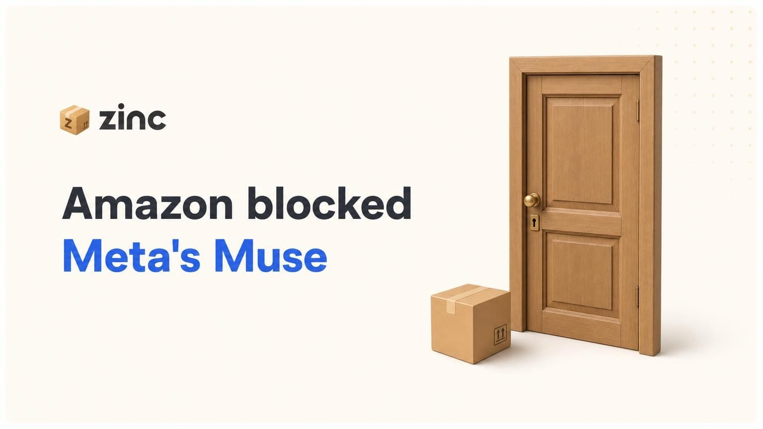 Amazon Blocked Meta's Muse: What It Means for AI Agents