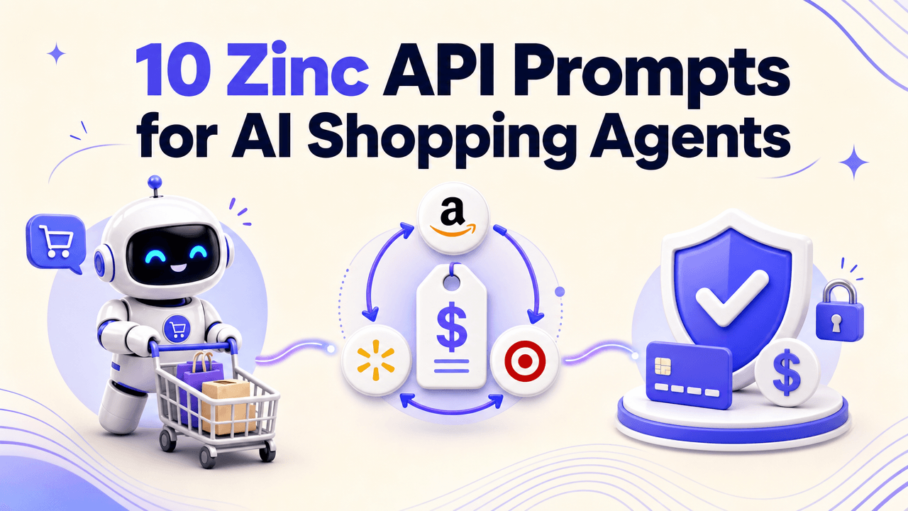 10 AI Shopping Prompts for Zinc API