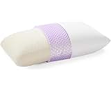 Purple Harmony Pillow – Standard, Medium Feel, Med Height - Talalay Latex Foam Cooling Pillow for Combo or Side Sleep...