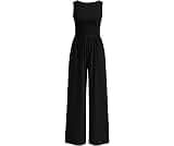 PRETTYGARDEN One Piece Jumpsuits for Women Dressy Casual Sleeveless Crewneck Wide Leg Rompers Jumpers Vacation Summer...