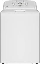 GE GTW385ASWWS 4.3 cu. ft. Top Load Washer in White with Dual Action Agitator