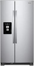 Whirlpool WRS325SDHZ 25 Cu. Ft. Stainless Side-by-Side Refrigerator