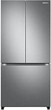 Samsung 17.5 cu. ft. Smart Counter Depth 3-Door French Door Refrigerator, Stainless Steel, RF18A5101SR/AA