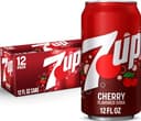 7UP Cherry Flavored Soda, 12 fl oz cans, 12 pack