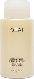 OUAI Medium Hair Shampoo - Hydrating Shampoo for Color Treated Hair & Dry Scalp - Nourishes, Strengthens, Reduces Bre...