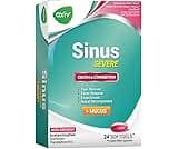 AXIV Sinus Severe + Mucus Relief, Non-Drowsy, Loosens Mucus, Maximum Strength Relief of Pain, Pressure, Congestion, &...