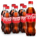 Coca-Cola Soda Soft Drink Bottles, 16.9 fl oz, 6 Pack