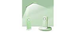 VAVOFO Cute Bunny Desk Lamp, Foldable LED Rechargeable Eye-Caring Reading Light, 3 Color Modes Dimmable Night Light f...