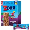 Zbar Chocolate Chip Soft-Baked Snack Bars, Organic Granola Bars, 18ct