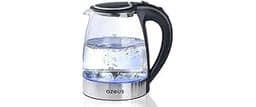 Azeus 1.8L Electric Kettle CX-817 - Fast Boil, Auto Shut-Off, Boil-Dry Protection, 360° Swivel Base - Stainless Steel...