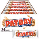 PAYDAY Peanut Caramel Candy Bars, 1.85 oz, 24 ct