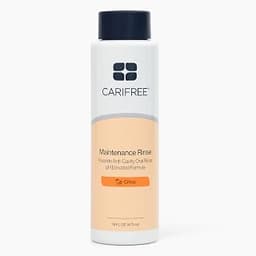 CariFree Maintenance Rinse Fluoride Mouthwash, Citrus, Alcohol-Free, 16 oz